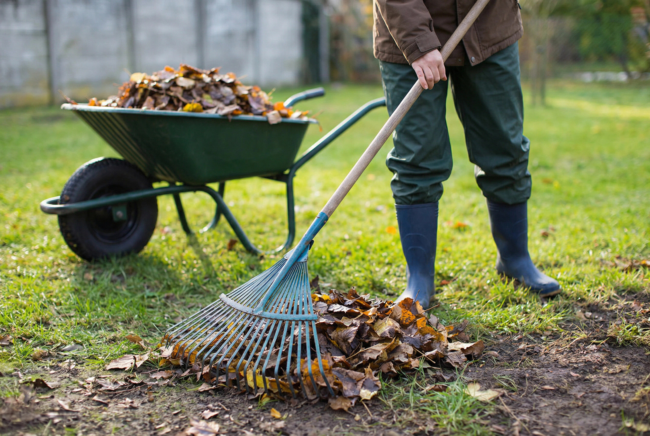 Этап 1. Уборка территории